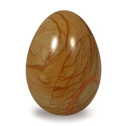 Walnut Jasper Crystal Egg ~48mm