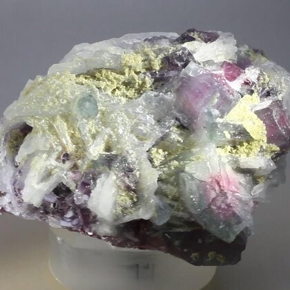 Watermelon Tourmaline & Lepidolite Healing Mineral ~75mm