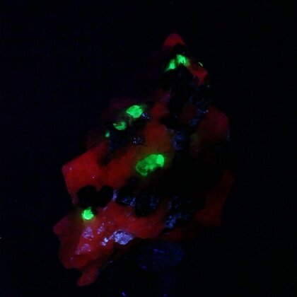 Willemite, Franklinite & Zincite Healing Mineral ~28mm