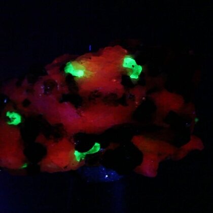 Willemite, Franklinite & Zincite Healing Mineral ~34mm