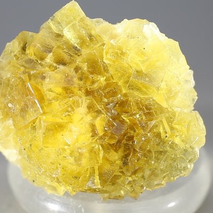 Yellow Fluorite Healing Mineral ~40mm