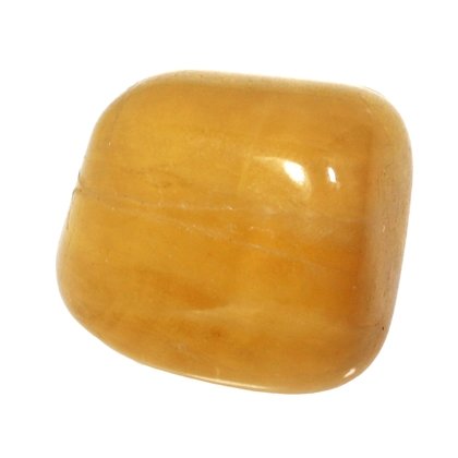 Yellow Fluorite Tumblestone ~25mm