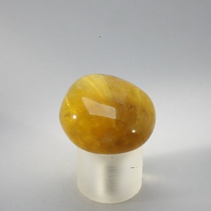 Yellow Fluorite Tumblestone ~27mm
