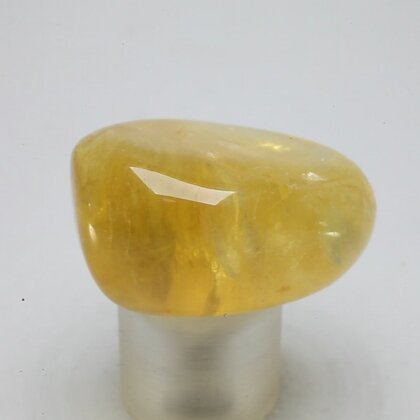 Yellow Fluorite Tumblestone ~33mm