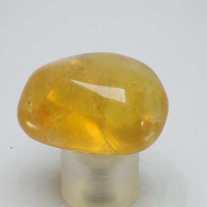 Yellow Fluorite Tumblestone ~34mm