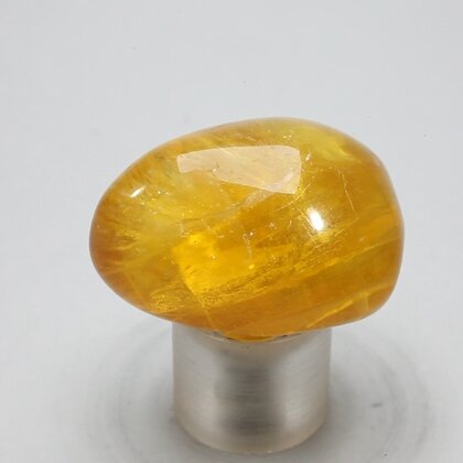 Yellow Fluorite Tumblestone ~35mm