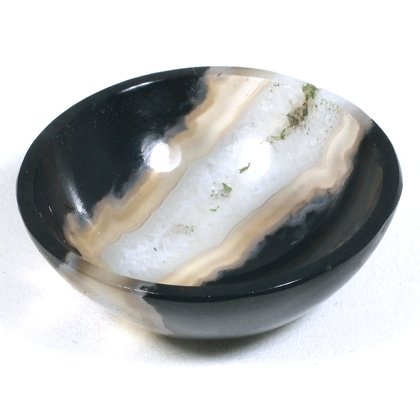 Zebra Jasper Gemstone Healing Oil Bowl ~28mm