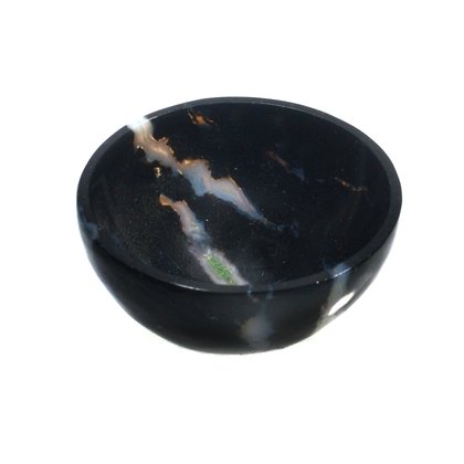 Zebra Jasper Gemstone Healing Oil Bowl ~30mm