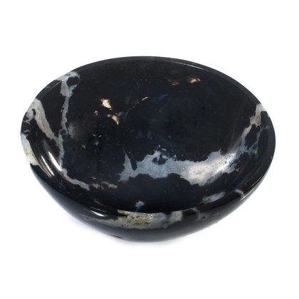 Zebra Jasper Gemstone Healing Oil Bowl ~52mm