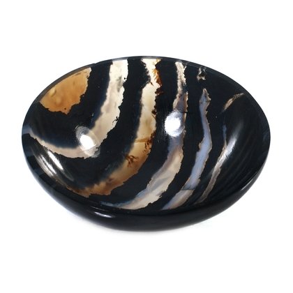 Zebra Jasper Gemstone Healing Oil Bowl ~54mm