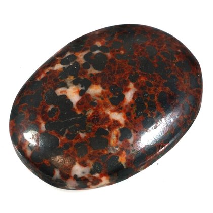 Zincite & Franklinite Polished Cabochon ~48mm